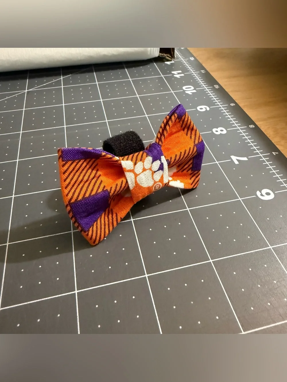 Clemson Pet Bowtie (small)